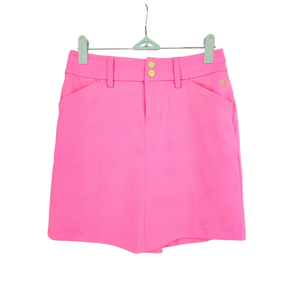 ❤️SPECIAL❤️LILLY PULITZER Sybil Luxletic Skort In Cockatoo Pink - Picture 3 of 12